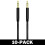 Câble AUX3,5 mm (AUX vers AUX) 2M NoirPack de 8 8