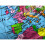 Inflatable globe/Bath ball Ø 40cm with map, Swedish text multicolor 3