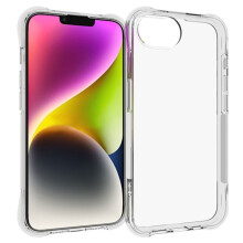 SKALO kompatibilný s iPhone 16e Extra silný TPU kryt - priehľadný