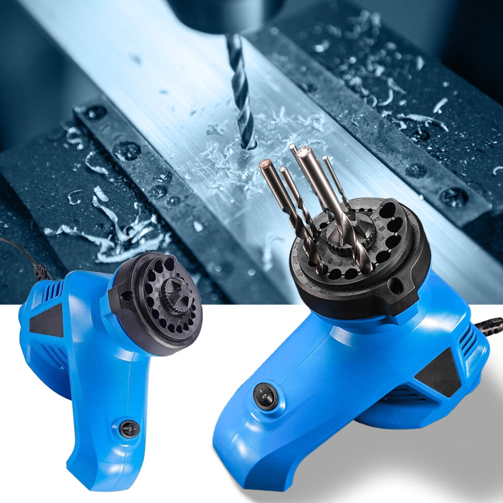 Chamoist Drill Bit Sharpener, Power Grinder For Twist Bits 3-12Mm, Compatible With All High Speed Steel, Masonry, Carbide, Cobalt 9395123078243