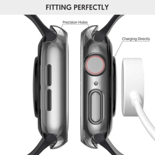 Θήκη πλήρους κάλυψης για συμβατότητα με Apple Watch με Apple Watch 1/2/3Προστατευτικό οθόνης 2