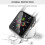 Θήκη πλήρους κάλυψης για συμβατότητα με Apple Watch με Apple Watch 1/2/3Προστατευτικό οθόνης 2