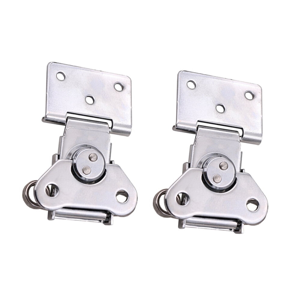 Butterfly Butterflies Latches Spring Loaded Liquid Wrench Frameless Hardware Iron 2 Pcs 9395123078427