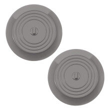 Tapón de bañera de silicona Kayannuo para liquidación navideña, tapón de desagüe para lavabos, tapón para cabello, tapa plana, 2 piezas.