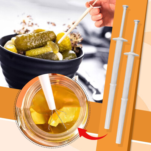 Federra2PC Ανοξείδωτο και πλαστικό Deluxe Πιπίλα Πιπίλας για Συλλέκτες Τροφίμων