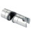 Hand shower holder for shower rod adjustable 18-25 mm ABS Silver 1