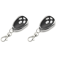 2x Controles Remotos Compatíveis com Alutech AT-4AR-1-500AN para Motores ASG1000, Código Rolante de 433,92MHz, 4 Canais