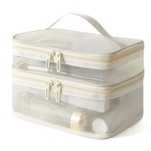 Make-up tas Reistas voor cosmetica BEIGE beige