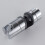 Hand shower holder for shower rod adjustable 18-25 mm ABS Silver 2
