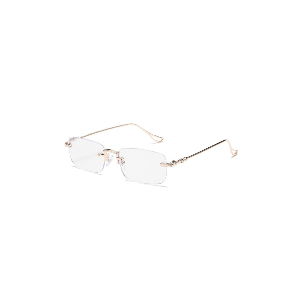 Anti- Reading Glasses Square Glasses Strength Strength 150 Blue/Light/Gold 9395123174976