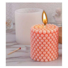 DIY – Kerzenformen – Zylinderkugeln – Gießform – Weiße Kerzenform