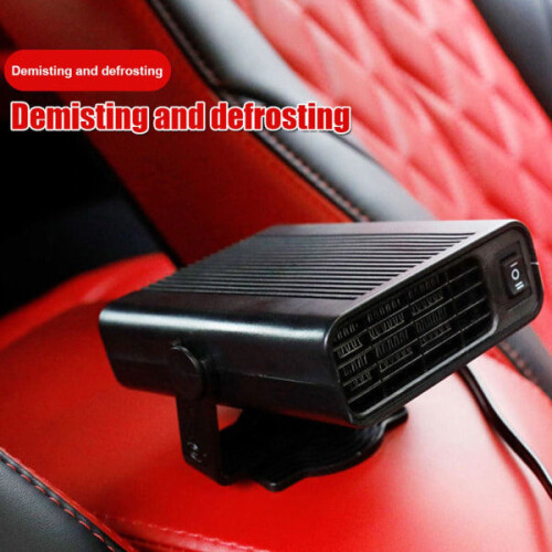 120W bilvarmer DC12V varmeblæser affugter defroster D 2