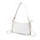 Τσάντα χειρός Clutch Tote, μικρή τσάντα με 2 αφαιρούμενα λουράκια, κλείσιμο με φερμουάρ 1