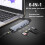 USB C HUB, προσαρμογέας USB C πολλαπλών θυρών για αξεσουάρ MacBook Pro & Air 2