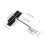 Pompotops Spring Automatic Door Closer, Alloy Self-Closing Door Buffer, Surface Mounted, Easy Install, Home Use 2