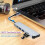 USB C HUB, προσαρμογέας USB C πολλαπλών θυρών για αξεσουάρ MacBook Pro & Air 5