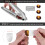 2 Count Kitchen Tools Kitchen Gadget Chestnut Opener Metal Nut Breaker 5