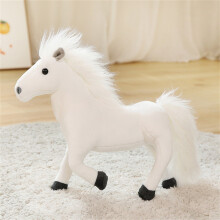 YOLOKE Sød Hesteplyslegetøj, Simulering Pony Bamsedyr, Kreative Fotograferingsrekvisitter Børn