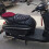 Almofada de assento de motocicleta em gel, cinza. 7