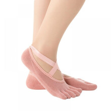 Calcetines de yoga para mujer con agarre y antideslizantes, sin dedos, para ballet, pilates y danza de barra.