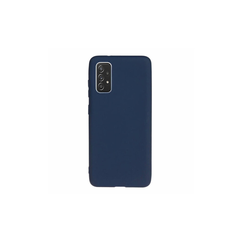 Compatible With Samsung Galaxy A32 - Stylish Protective Silicone Case (Nkobee) Dark Blue 9395123176574