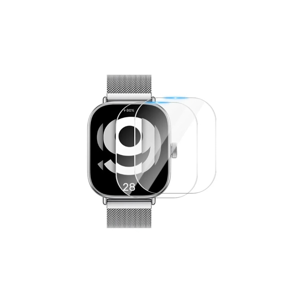 Tempered Glass Screen Protector 2-Pack For Compatible With Xiaomi Redmi Watch 5 Active, Redmi Watch 4 - Anti-Scratch Protective Film 9395123176994