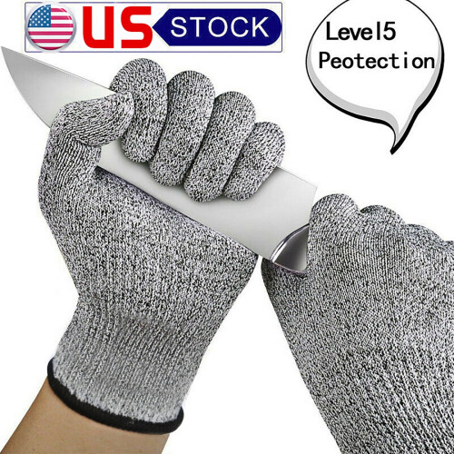 Προστατευτικά γάντια ανθεκτικά στην κοπή Level5Certified Safety Protection Κουζίνας, Κοπή
