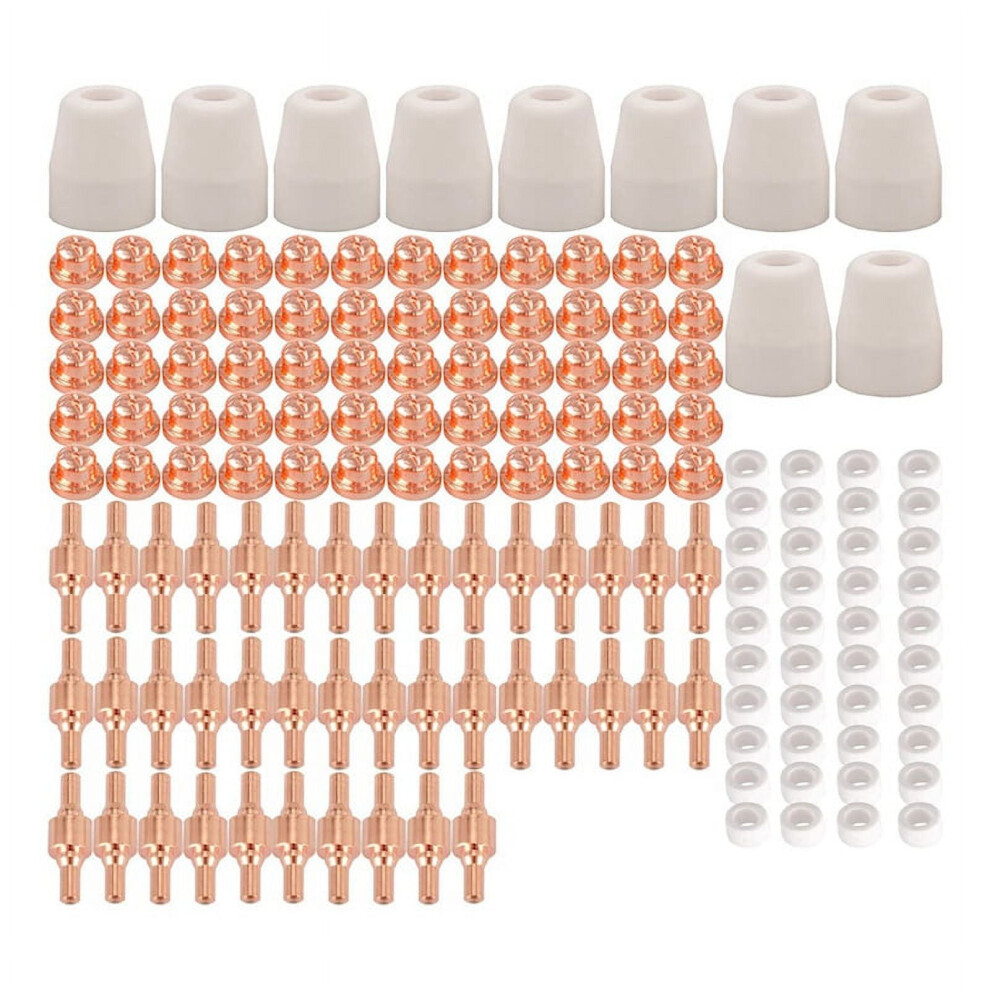 150Pcs Pt-31 Air Plasma Cutting Nozzle Electrode Consumables Fit Cut-40 Cut-50D Ct-312 9180479509592