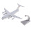1: 200American C - 17III Metal10.6 polegadas Avião 4
