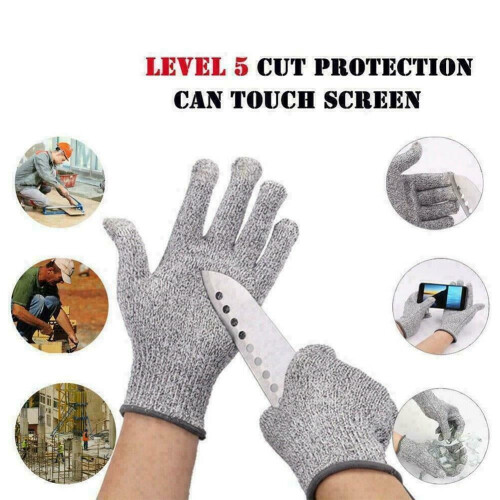 Προστατευτικά γάντια ανθεκτικά στην κοπή Level5Certified Safety Protection Κουζίνας, Κοπή 2