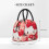 Hello Kitty τσάντα φαγητού φορητή μονωμένη τσάντα φαγητού ψυγείου με μπροστινή τσέπη 4