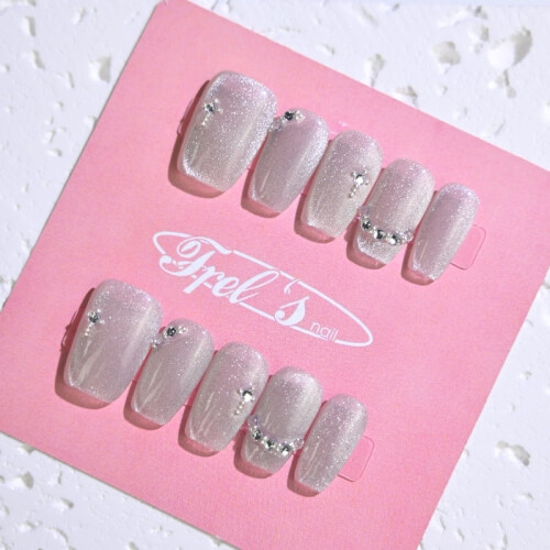 Frely's nail TRAPEZE Graceful, Χειροποίητα νύχια, Πρεσαριστά νύχια, Σετ δώρου για τις γιορτές
