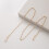 Óculos exclusivos e elegantes com cordão de pérolas Senil Cord Pearl+Copper 1