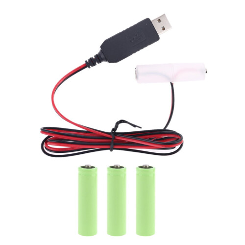 Καλώδιο τροφοδοσίας Shinycome Battery Eliminator Replace Μπαταρία 1.5V AA για ραδιόφωνο