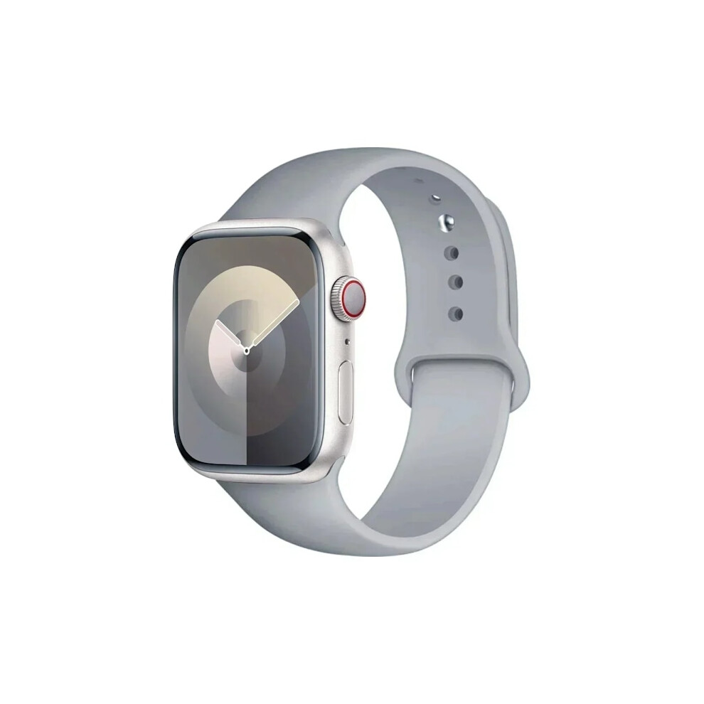 Original Silikonarmband Compatible With Apple Watch 38-40 41-45 42-46 44 46 49Mm, For Iwatch Series 10 9 7 4-8 Se Ultra 2 3 9395123299839
