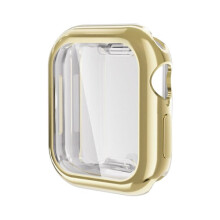 Puzdro kompatibilné s Apple Watch Series 10 46 mm, tenký nárazník s ochranným sklom z tvrdeného skla, pevné PC puzdro s plným pokrytím,