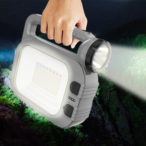 Φορητός φακός VALSEEL Super Bright USB για κάμπινγκ - Συμβατός με εξωτερικούς χώρους,