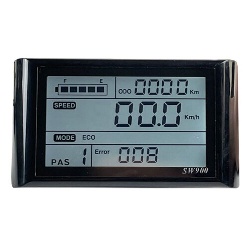Ηλεκτρονικό ποδήλατο SW900LCD Έλεγχος οθόνης Ηλεκτρικό μετρητή ταχύτητας ποδηλάτου