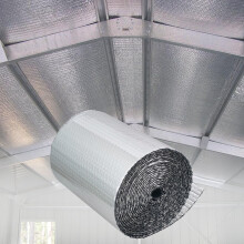 6x300in Reflective Foil Insulation Thermal Barrier, compatible with Attics, Walls, Garages, Pipe Wrap, Weatherproofing