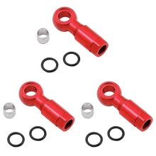 3X Bicycle Hydraulic Disc Brake Hose Needle Olive for XT XTR Cycling Brake Accessories Red