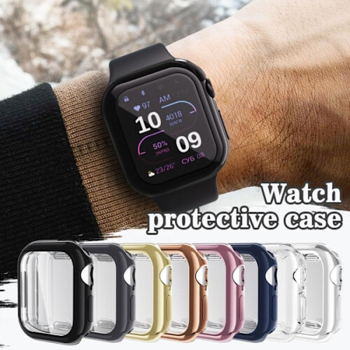 Θήκη για συμβατή με Apple Watch Series10 46mm, Λεπτός προφυλακτήρας με προστατευτικό οθόνης 2