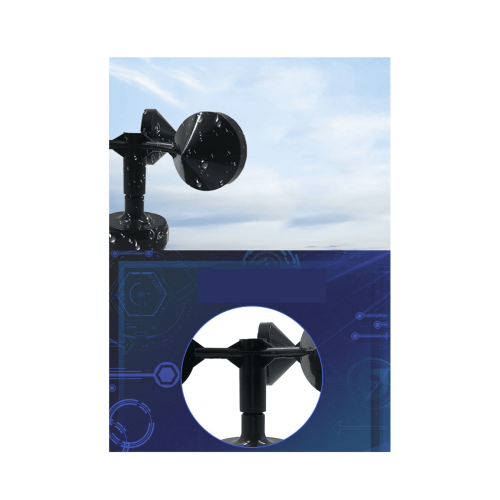Wind Speed Sensor Dedicated To Meteorological Instruments Rs485 Wind Speed Transmitter Three Cup Anemometer 2