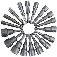 Adaptador de enchufe magnético hexagonal Donemore para brocas y destornilladores de tuercas, juego de 10 piezas, 1/4 de pulgada, para herramientas