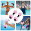 Djiypn1PC Μικρό αλτήρα νερού για αερόβια άσκηση Spa με μαλακή μπάρα αφρού, ελαφρύ 3