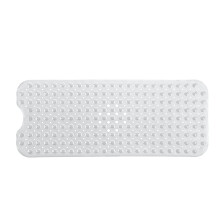 NAZISHW Schimmelwerende Antislip Badmat met Kiezels en Zuignap, Extra Lang