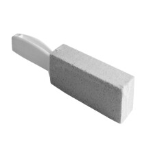 Kripyery1/2 peças Escova de pedra-pomes para limpeza de vasos sanitários, pias e azulejos