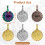 NewSoul6PCS Κόφτης Κλωστής για Ράψιμο, Μεταλλικό Κόφτης Νήματος, Φορητό Εργαλείο Κοπής 3