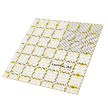 Square Acrylic Sewing Quilting Ruler Templates Tool for Patchwork Crafts 16.5x16.5cm