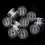 Kiplyki Lots 10 Clear Plastic Bobbins For 1