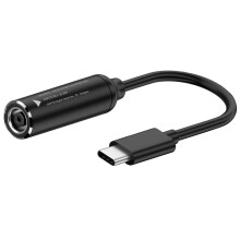 jixopn DC/neliömainen naaras - C-tyypin uros - pikalatauspistoke PD-lähtö 5V, 9V, 12V pistokesovitin, maksimiteho PD65W tietokoneelle